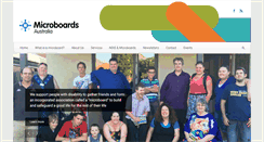 Desktop Screenshot of microboard.org.au