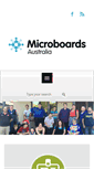 Mobile Screenshot of microboard.org.au